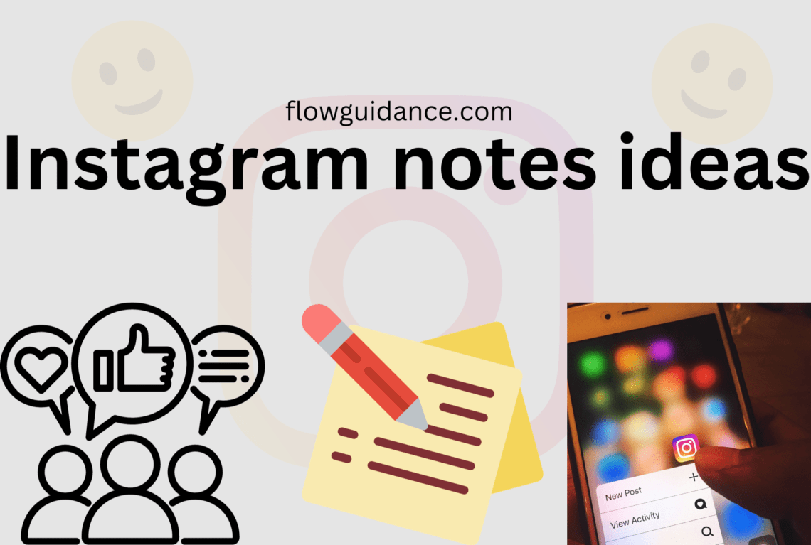 Instagram notes ideas