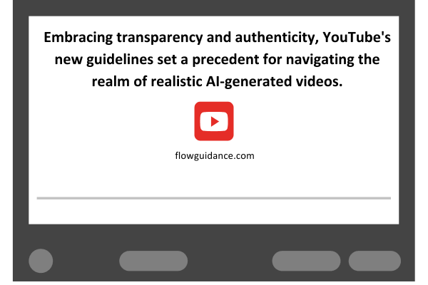 YouTube New Guidelines for Realistic AI Videos