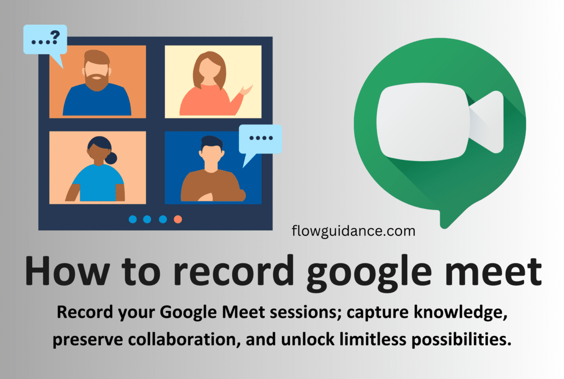 How to record Google Meet